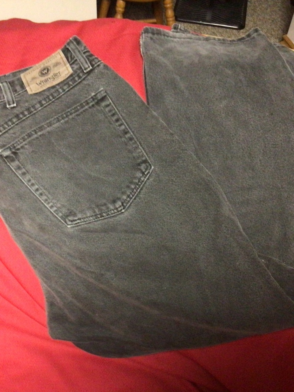 Wrangler black jeans